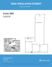 3100 Weslayan St, Houston, TX for lease Floor Plan- Image 2 of 2