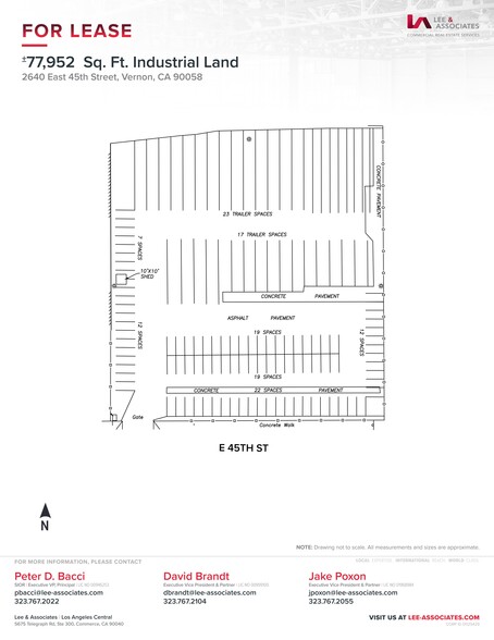 2640 E 45th St, Vernon, CA for lease - Site Plan - Image 2 of 2