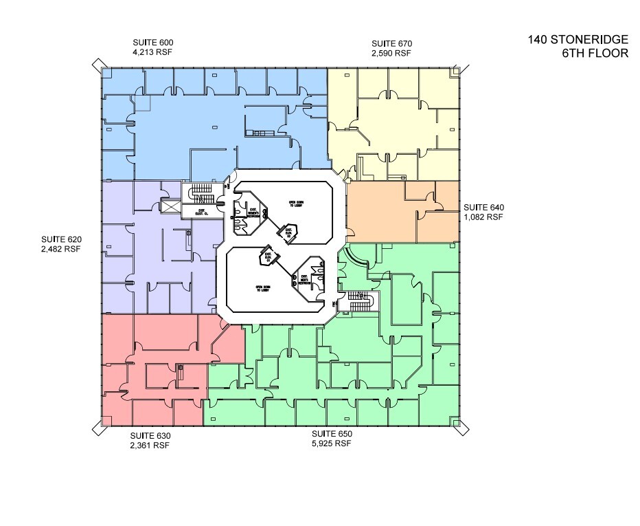 140 Stoneridge Dr, Columbia, SC for lease Floor Plan- Image 1 of 18