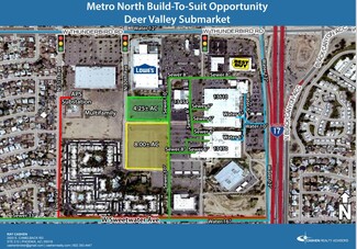 More details for W Sweetwater Ave & N 31st Ave, Phoenix, AZ - Land for Lease