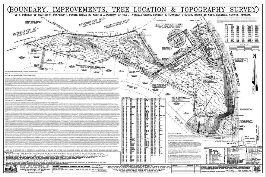 7575 Scenic Hwy, Pensacola, FL for sale - Plat Map - Image 2 of 9