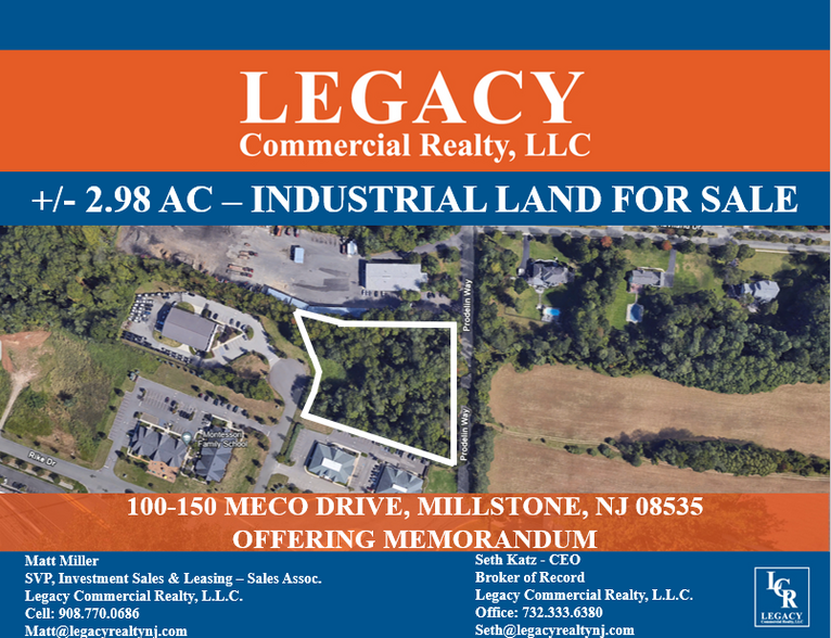 100-150 Meco Dr, Millstone, NJ for sale - Primary Photo - Image 1 of 2