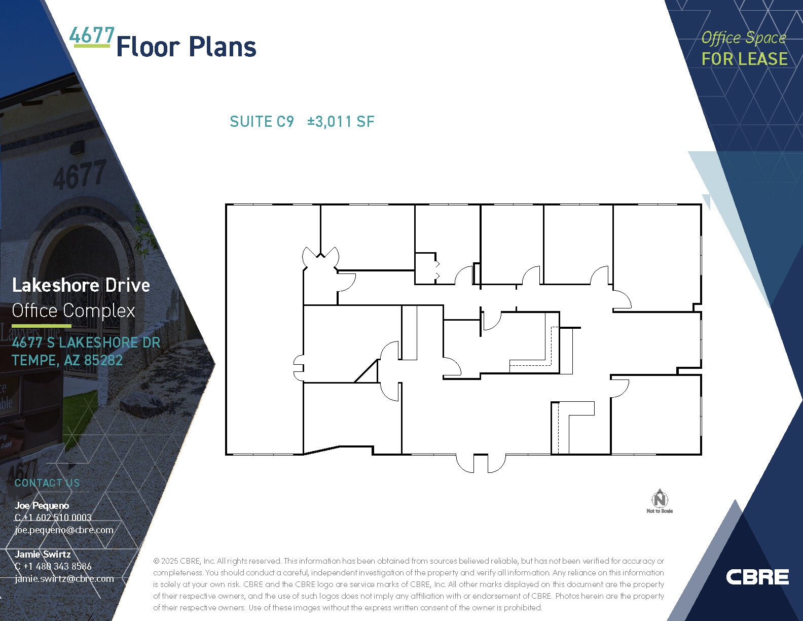4677 S Lakeshore Dr, Tempe, AZ for lease Floor Plan- Image 1 of 1