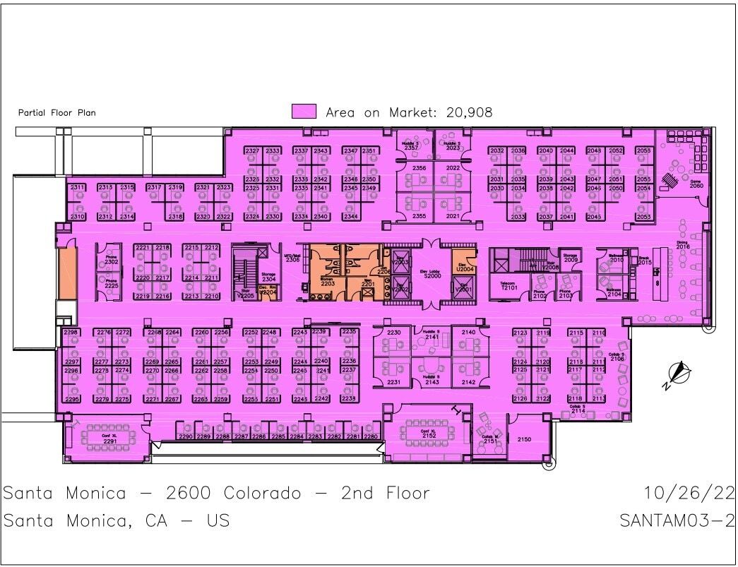 2600-2800 Colorado Ave, Santa Monica, CA for lease Floor Plan- Image 1 of 1