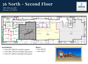 2801 36th Ave NW, Norman, OK for lease Floor Plan- Image 1 of 1