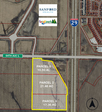 More details for 6711 38th Street S, Fargo, ND - Land for Sale