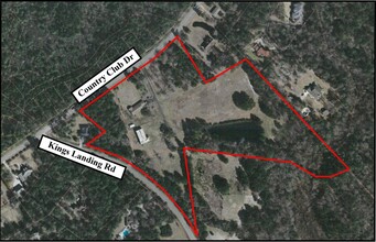 1256 Country Club Dr, Hampstead, NC - aerial  map view