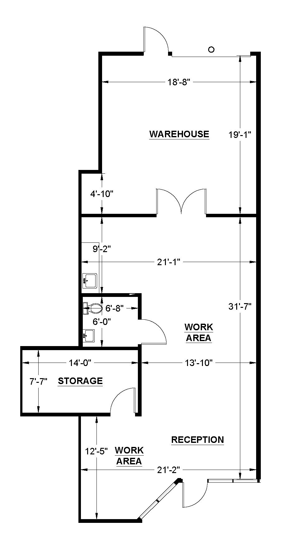 6627 S 191st Pl, Kent, WA for lease Floor Plan- Image 1 of 2