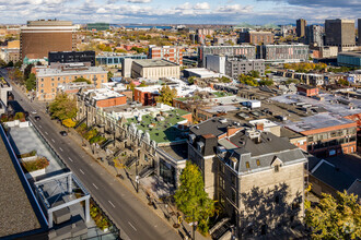 314 St sherbrooke E, Montréal, QC - aerial  map view