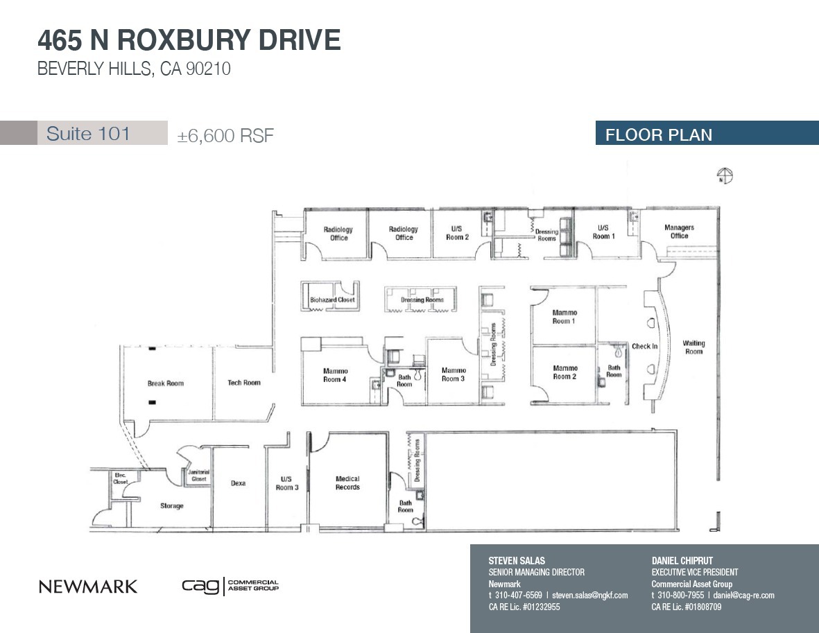 465 N Roxbury Dr, Beverly Hills, CA for lease Floor Plan- Image 1 of 1