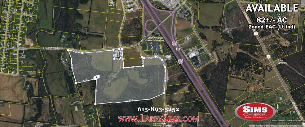 5700 Epps Mill Rd, Christiana, TN for sale - Aerial - Image 1 of 1