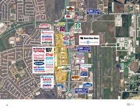 12613 South Fwy, Burleson, TX - AERIAL map view - Image1