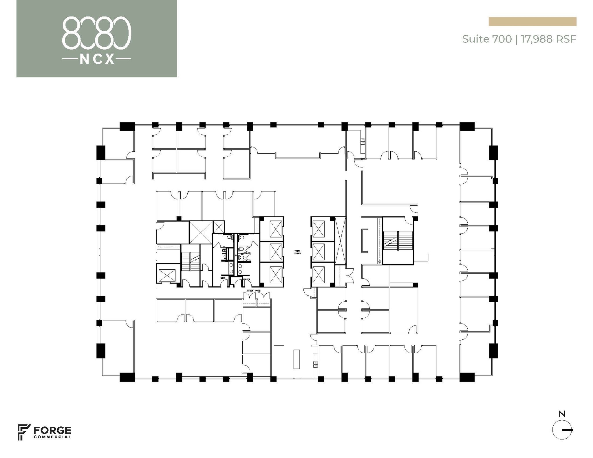 8080 N Central Expy, Dallas, TX for lease Floor Plan- Image 1 of 1