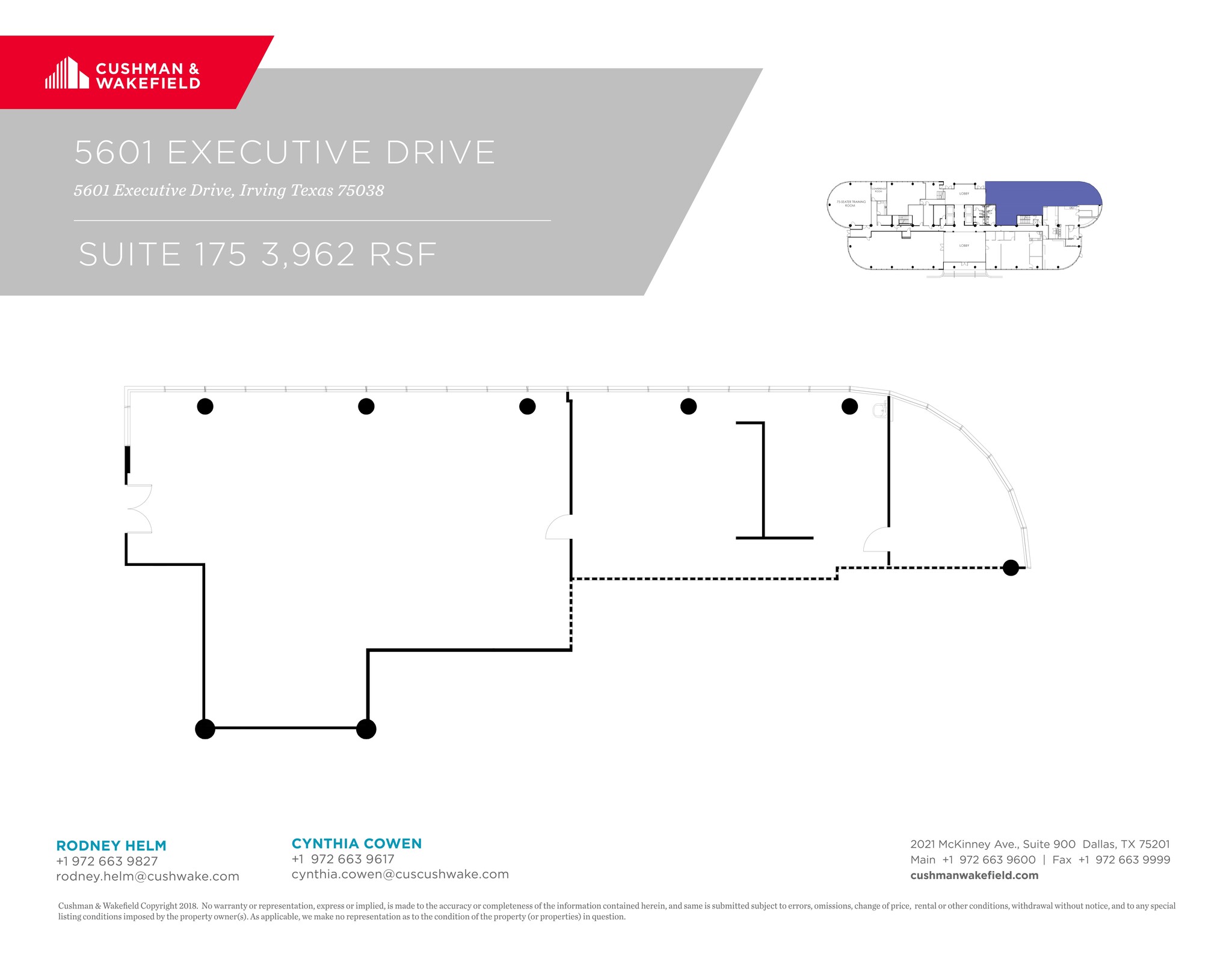 5601 Executive Dr, Irving, TX for lease Site Plan- Image 1 of 1