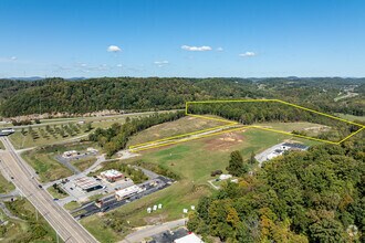 Hwy 394 and I-81, Blountville, TN - AERIAL map view - Image1