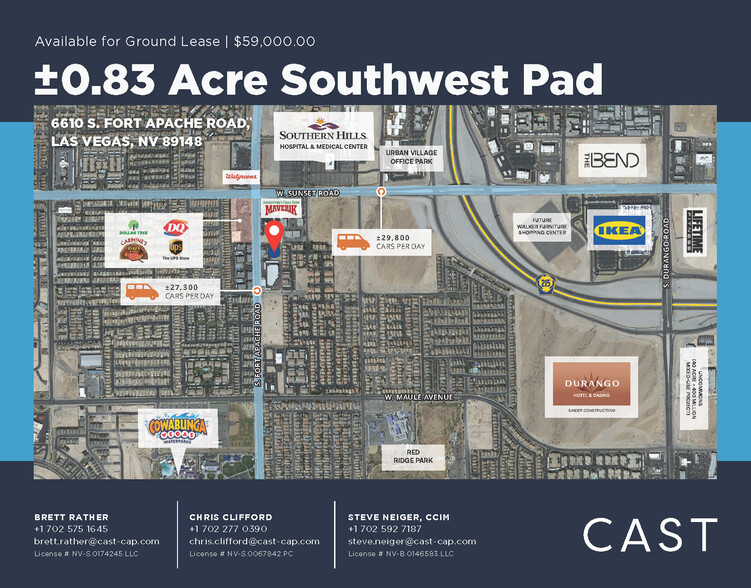 6610 S Fort Apache Rd, Las Vegas, NV for lease - Building Photo - Image 1 of 6