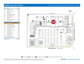 2702-2764 N Green Valley Pky, Henderson, NV for lease Site Plan- Image 1 of 1