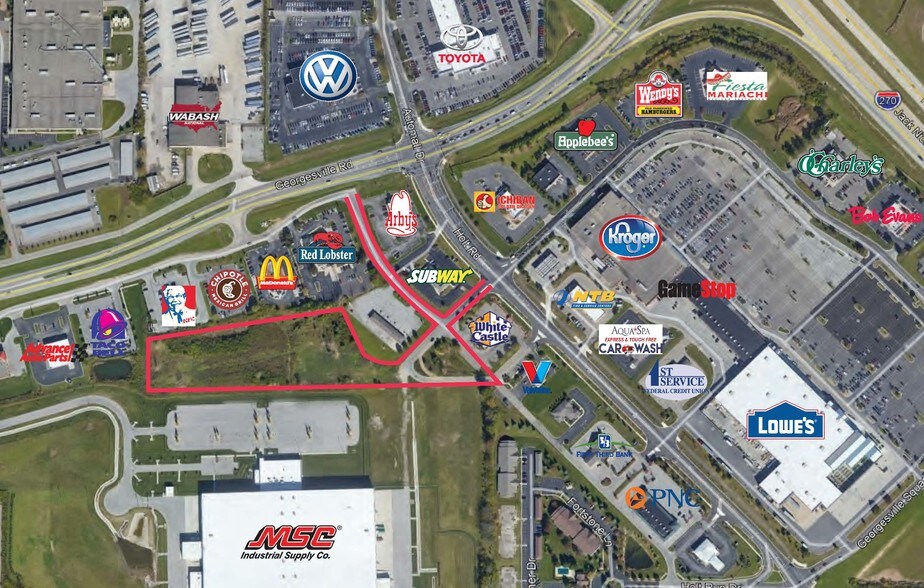 1524 Georgesville Rd, Columbus, OH for sale - Aerial - Image 1 of 1