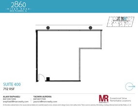 2860 S River Rd, Des Plaines, IL for lease Floor Plan- Image 1 of 4