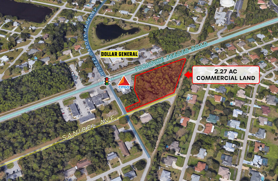 Turnpike Feeder Rd, Fort Pierce, FL for sale - Aerial - Image 1 of 1