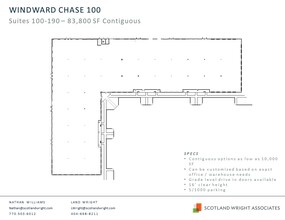 1235 Old Alpharetta Rd, Alpharetta, GA for lease Floor Plan- Image 2 of 7