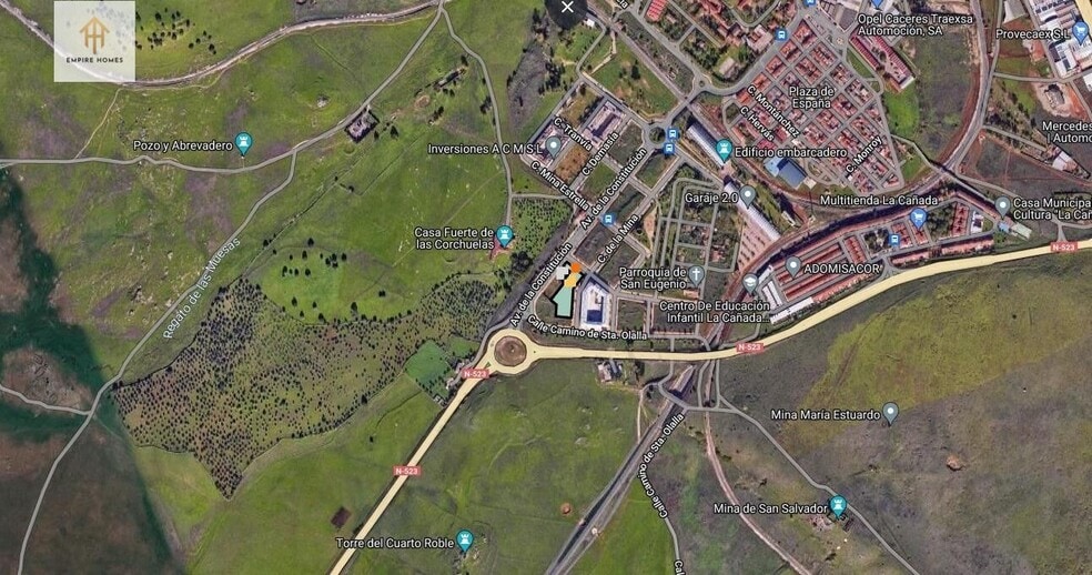 Land in Cáceres, Cáceres for sale - Aerial - Image 3 of 3