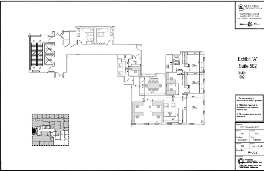 1050 Franklin Ave, Garden City, NY for lease Floor Plan- Image 1 of 1