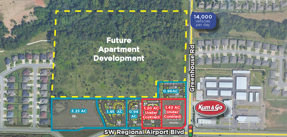 SW Regional Airport Blvd, Bentonville, AR for sale - Site Plan - Image 1 of 3