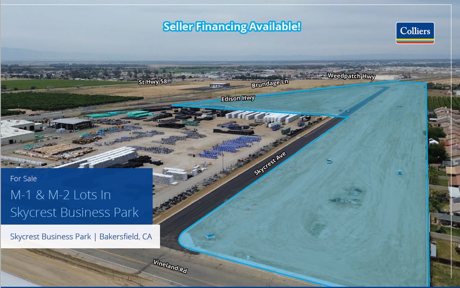 Edison Hwy, Bakersfield, CA for sale - Building Photo - Image 1 of 9