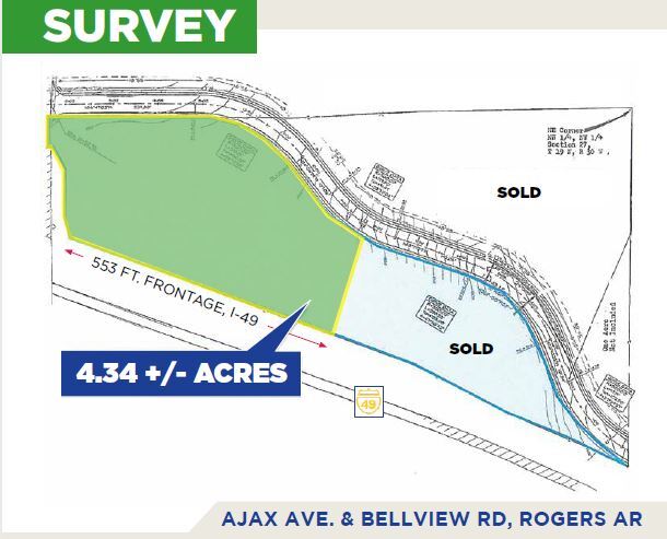 W Ajax Ave, Rogers, AR for sale - Building Photo - Image 2 of 2