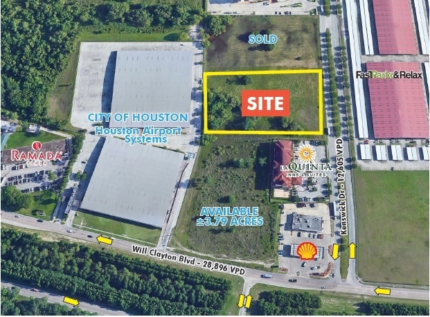 Will Clayton Pky, Houston, TX for sale - Site Plan - Image 2 of 5