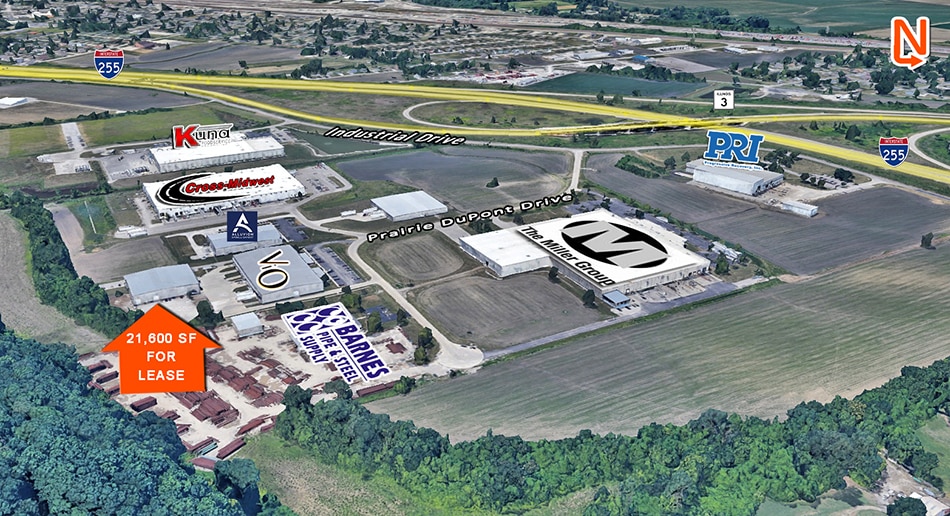 729 Prairie Dupont Dr, Dupo, IL for lease - Building Photo - Image 2 of 16