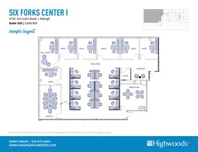 4700 Six Forks Rd, Raleigh, NC for lease Floor Plan- Image 2 of 2