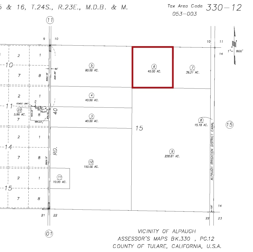 Aplaugh Canal Rd, Alpaugh, CA for sale Primary Photo- Image 1 of 4