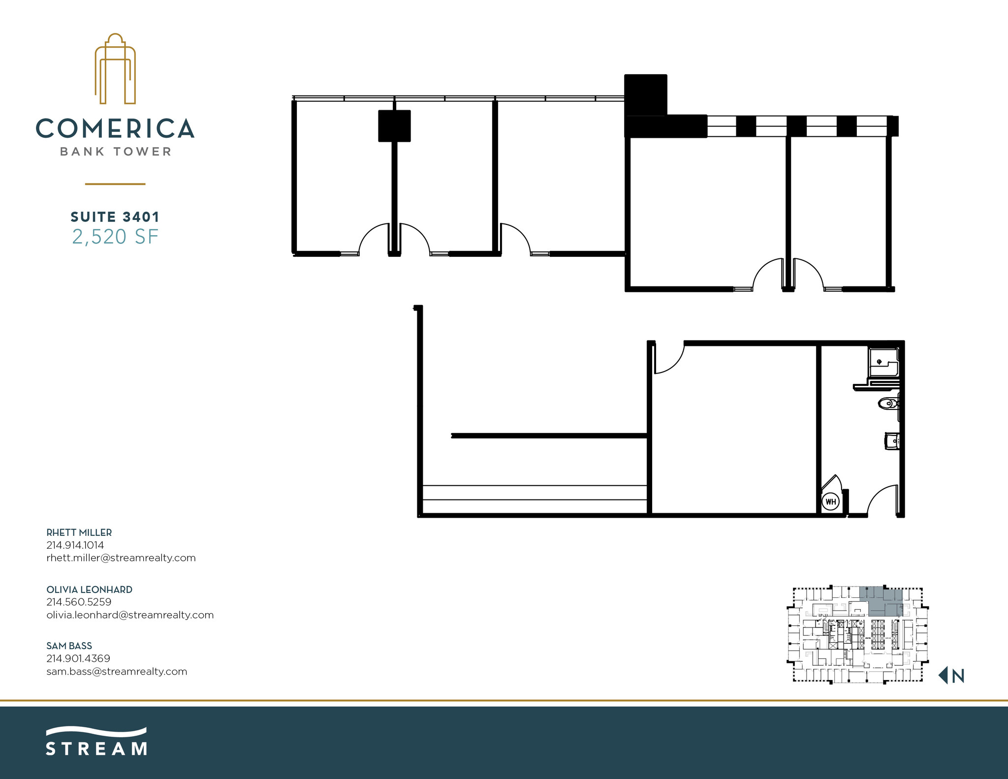 1717 Main St, Dallas, TX for lease Floor Plan- Image 1 of 1