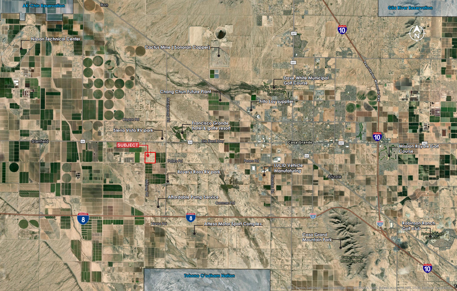 Peters Rd, Casa Grande, AZ for sale - Aerial - Image 1 of 2