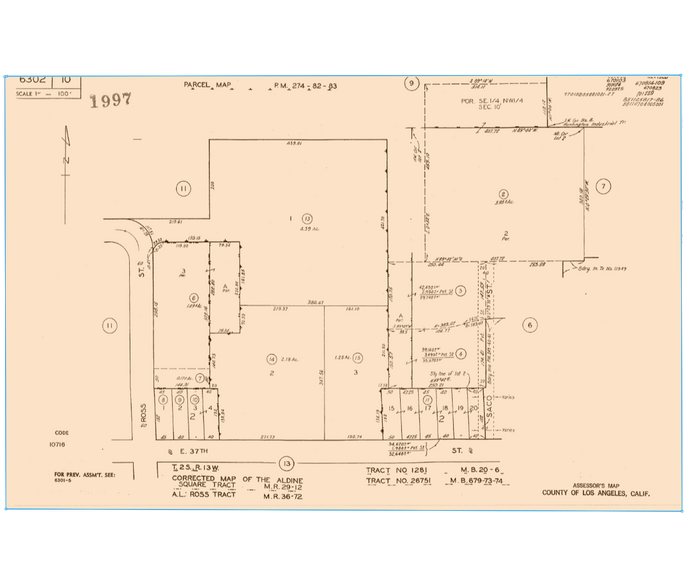 2901 Saco St, Vernon, CA for lease - Plat Map - Image 3 of 3