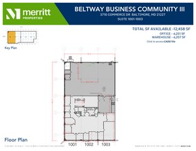 3700 Commerce Dr, Baltimore, MD for lease Floor Plan- Image 1 of 1
