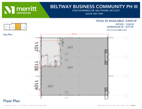 3700 Commerce Dr, Baltimore, MD for lease Floor Plan- Image 1 of 1