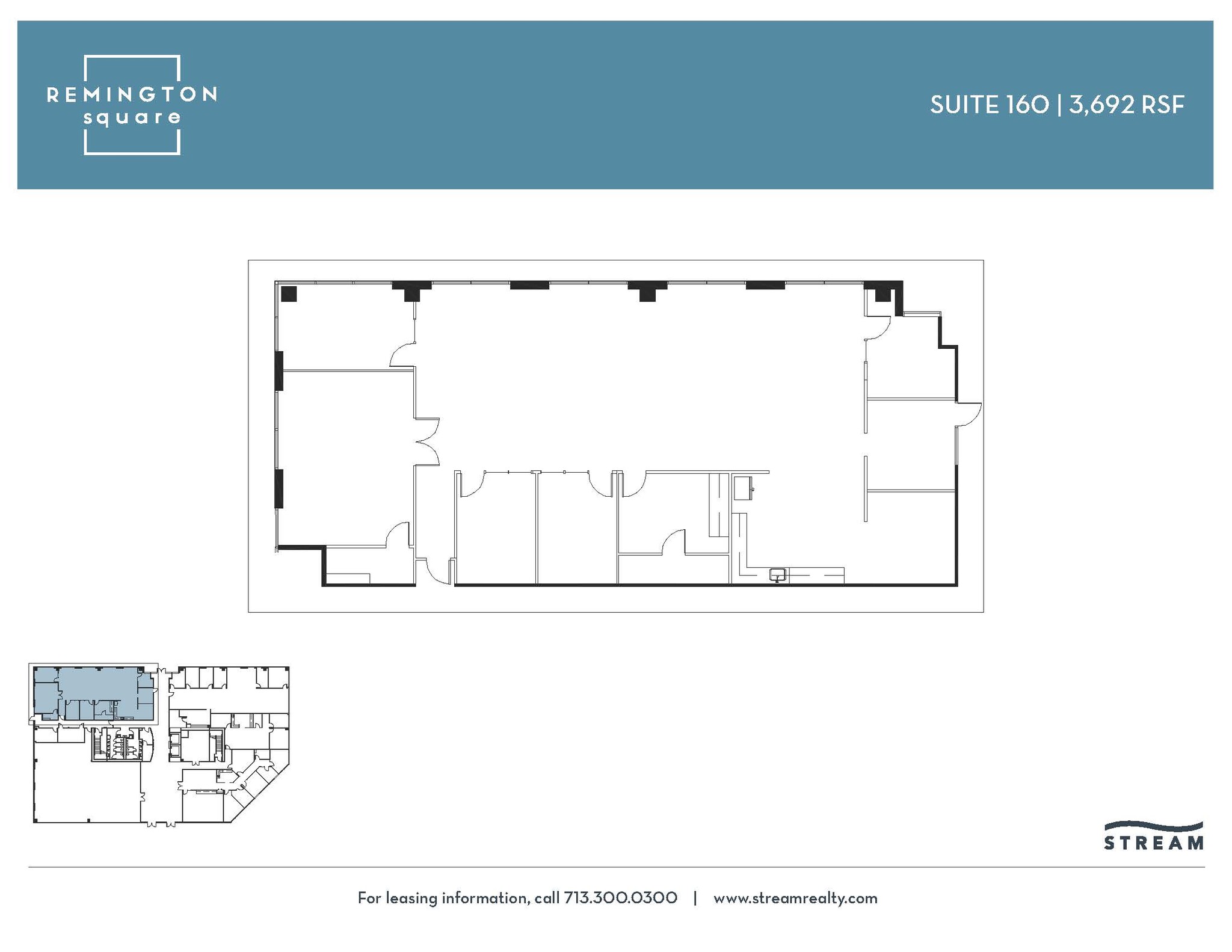 10603 W Sam Houston Pky N, Houston, TX for lease Floor Plan- Image 1 of 1