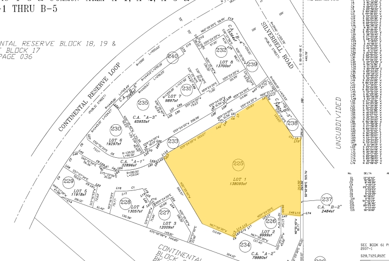 8333 N Silverbell Rd, Tucson, AZ for sale - Plat Map - Image 1 of 1