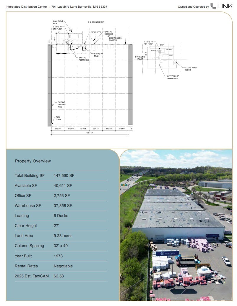 701 Ladybird Ln, Burnsville, MN for lease Floor Plan- Image 1 of 1
