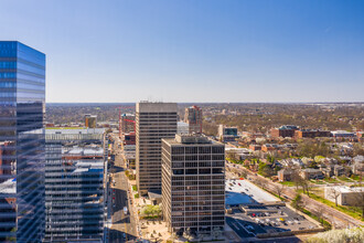 7733 Forsyth Blvd, Clayton, MO - aerial  map view