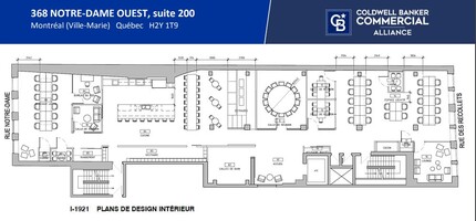 368 St Notre-Dame O, Montréal, QC for lease Floor Plan- Image 1 of 1