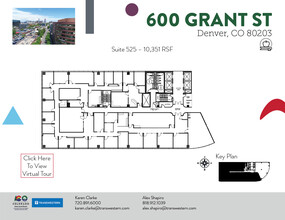 600 Grant St, Denver, CO for lease Floor Plan- Image 2 of 2