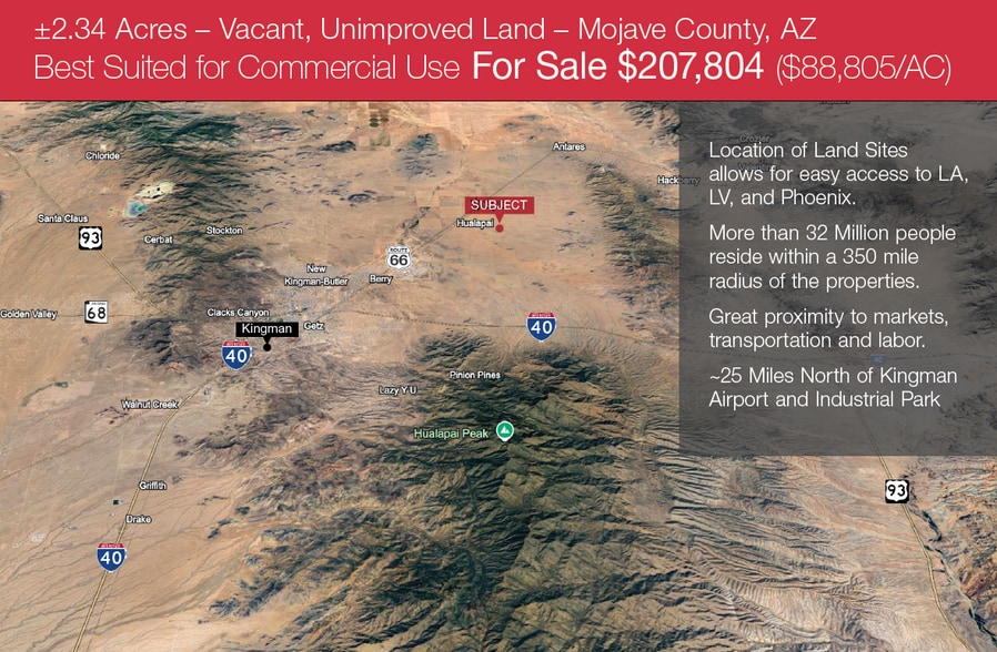 2.34 Acres Mohave County, Kingman, AZ for sale - Building Photo - Image 1 of 5
