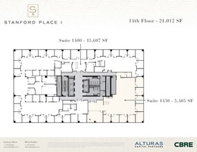 8055 E Tufts Ave, Denver, CO for lease Floor Plan- Image 1 of 2