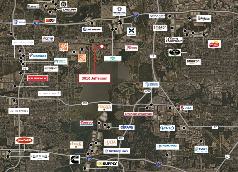 480 Camden Rd, Grand Prairie, TX for lease - Aerial - Image 2 of 3