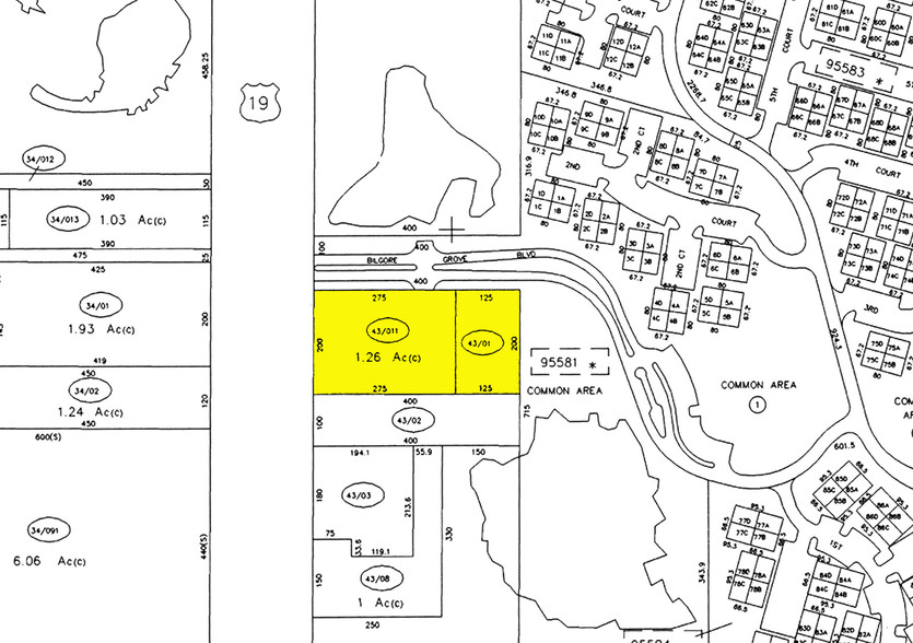 31581 Us Highway 19 N, Palm Harbor, FL for sale - Plat Map - Image 3 of 3