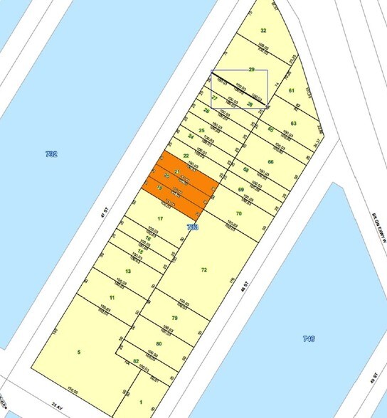 24-57-24-61 47th St, Astoria, NY for sale - Plat Map - Image 1 of 1